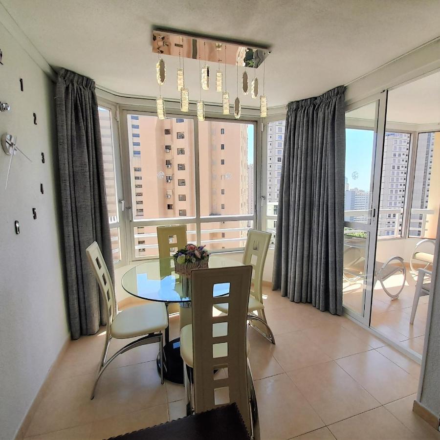 Apartment Glamour Alhambra Rincon De Loix Benidorm-Sea View-Free Parking, Wi-Fi, Pool, New Air Conditioning Exterior foto