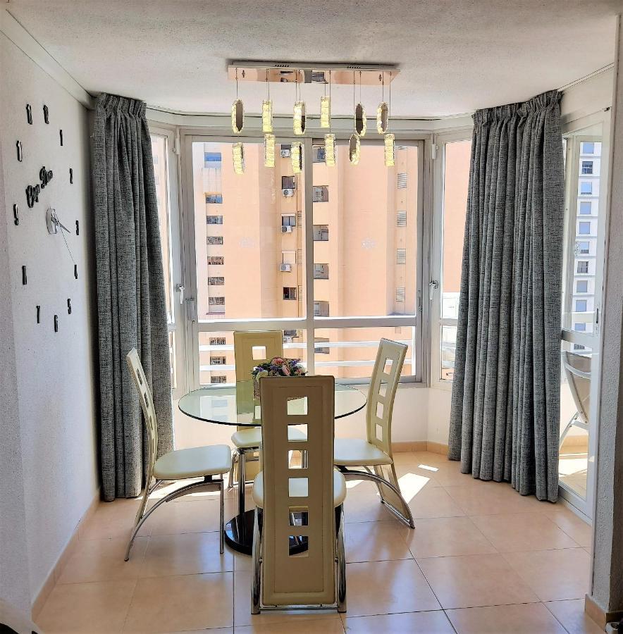 Apartment Glamour Alhambra Rincon De Loix Benidorm-Sea View-Free Parking, Wi-Fi, Pool, New Air Conditioning Exterior foto