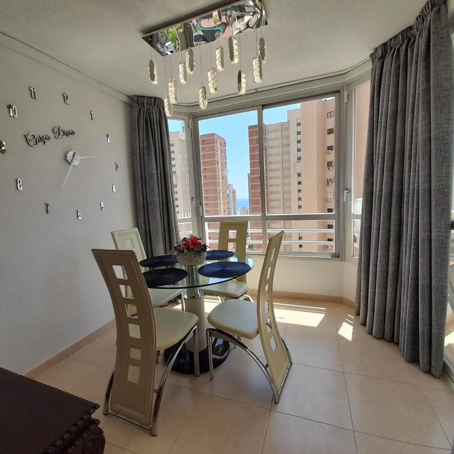 Apartment Glamour Alhambra Rincon De Loix Benidorm-Sea View-Free Parking, Wi-Fi, Pool, New Air Conditioning Exterior foto