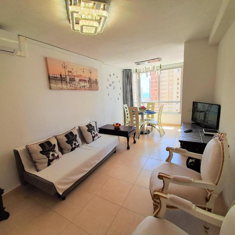 Apartment Glamour Alhambra Rincon De Loix Benidorm-Sea View-Free Parking, Wi-Fi, Pool, New Air Conditioning Exterior foto