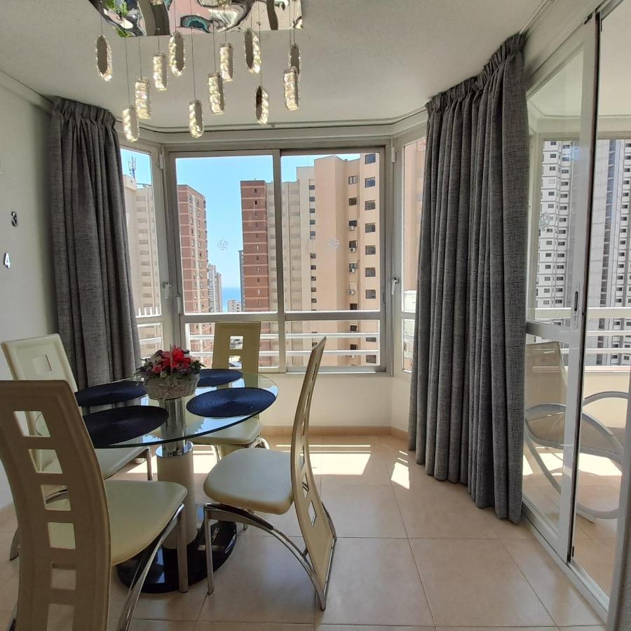 Apartment Glamour Alhambra Rincon De Loix Benidorm-Sea View-Free Parking, Wi-Fi, Pool, New Air Conditioning Exterior foto