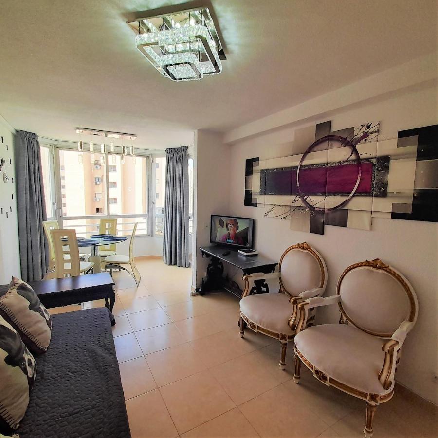 Apartment Glamour Alhambra Rincon De Loix Benidorm-Sea View-Free Parking, Wi-Fi, Pool, New Air Conditioning Exterior foto